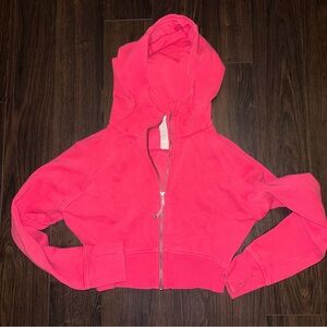 lululemon athletica Pink Hooded Jacket